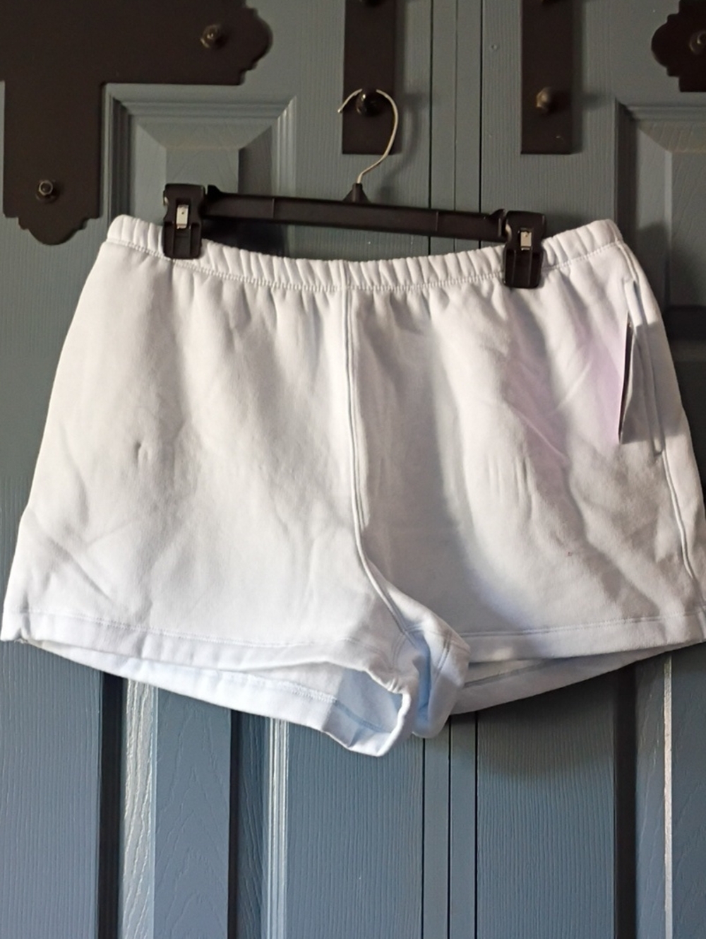 wild fable White Athletic Shorts with Elastic Waistband